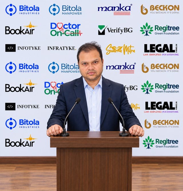 Rishabh Bitola, founder of Beckon